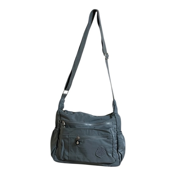 Huaeryyouyue sling bag tote light blue/grey - Picture 2 of 10